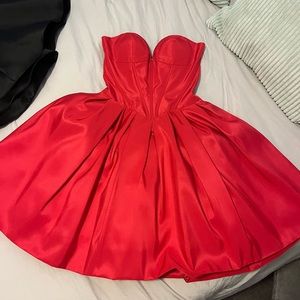 Sherri Hill short red dress